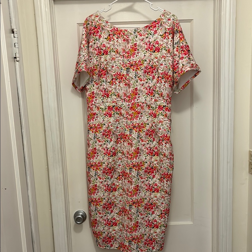 Alexia Admor Multicolor Floral Midi Dress